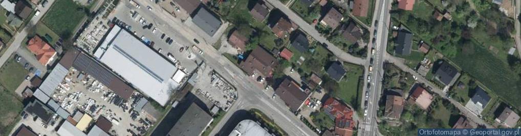 Zdjęcie satelitarne DHL POP ŻABKA
