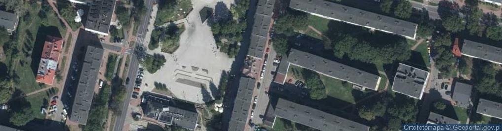 Zdjęcie satelitarne DHL POP ŻABKA