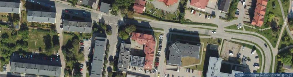 Zdjęcie satelitarne DHL POP ŻABKA