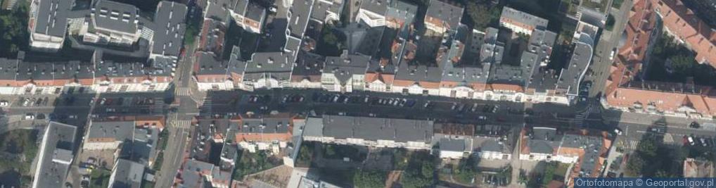 Zdjęcie satelitarne DHL POP ŻABKA