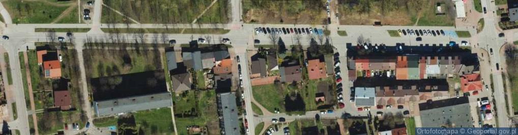 Zdjęcie satelitarne DHL POP ŻABKA