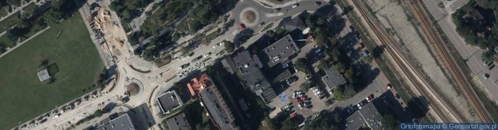 Zdjęcie satelitarne DHL POP ŻABKA