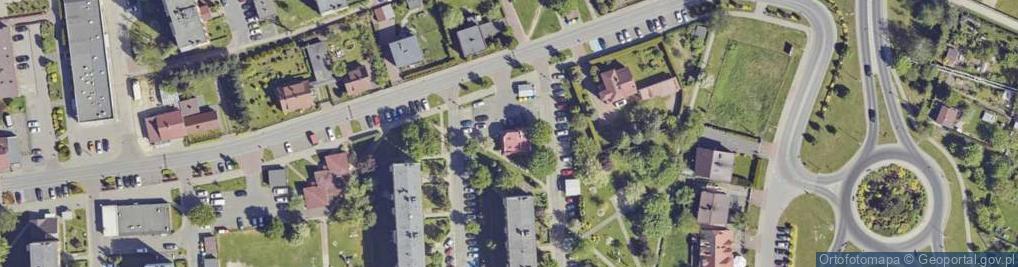 Zdjęcie satelitarne DHL POP ŻABKA