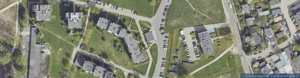 Zdjęcie satelitarne DHL POP ŻABKA