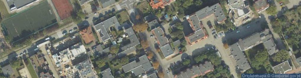 Zdjęcie satelitarne DHL POP ŻABKA