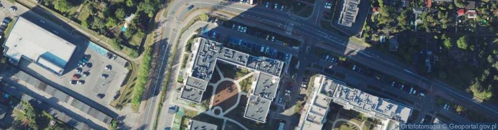 Zdjęcie satelitarne DHL POP ŻABKA
