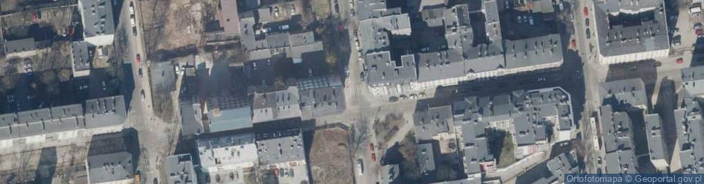 Zdjęcie satelitarne DHL POP ŻABKA