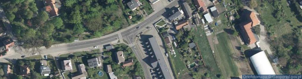 Zdjęcie satelitarne DHL POP ŻABKA