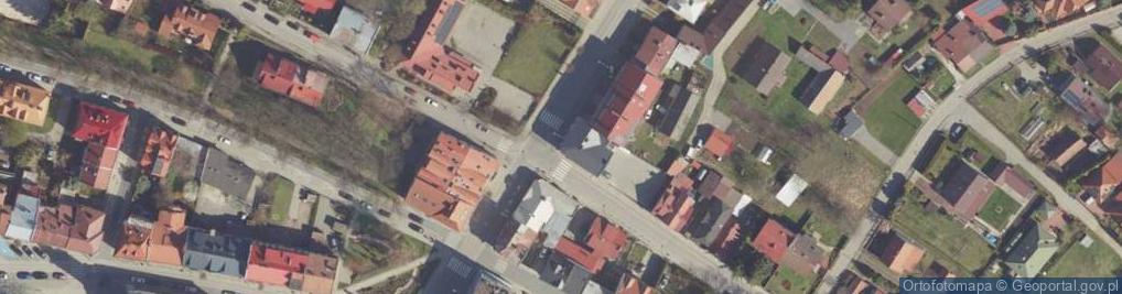 Zdjęcie satelitarne DHL POP ŻABKA