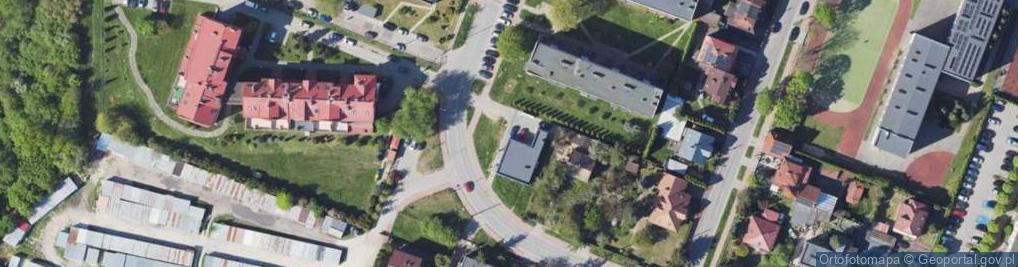 Zdjęcie satelitarne DHL POP ŻABKA