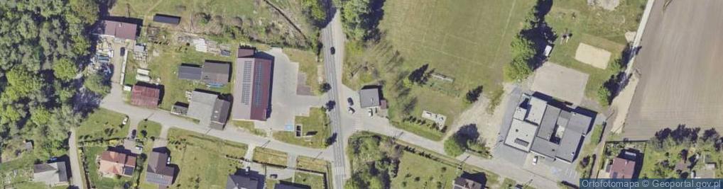 Zdjęcie satelitarne DHL POP ŻABKA