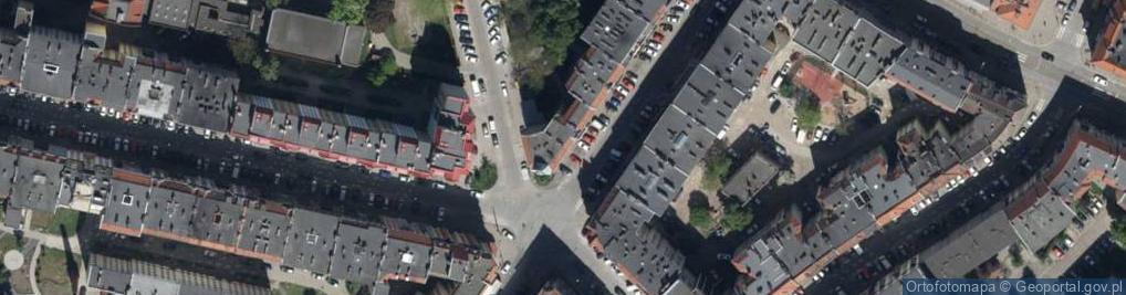 Zdjęcie satelitarne DHL POP ŻABKA