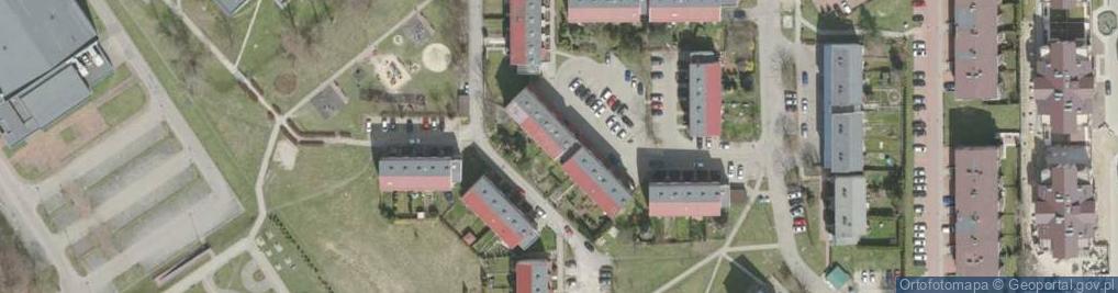 Zdjęcie satelitarne DHL POP ŻABKA