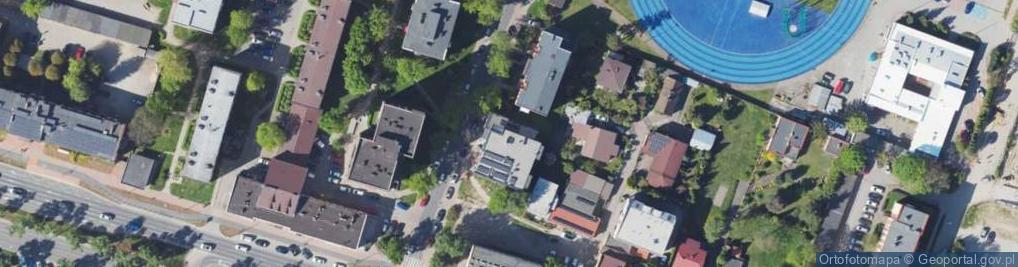 Zdjęcie satelitarne DHL POP ŻABKA