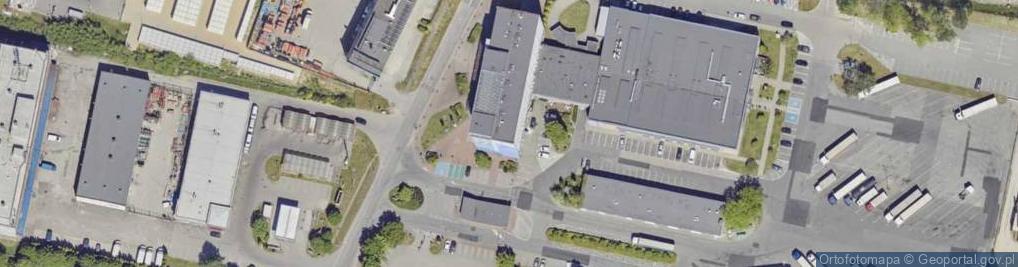 Zdjęcie satelitarne DHL POP ŻABKA