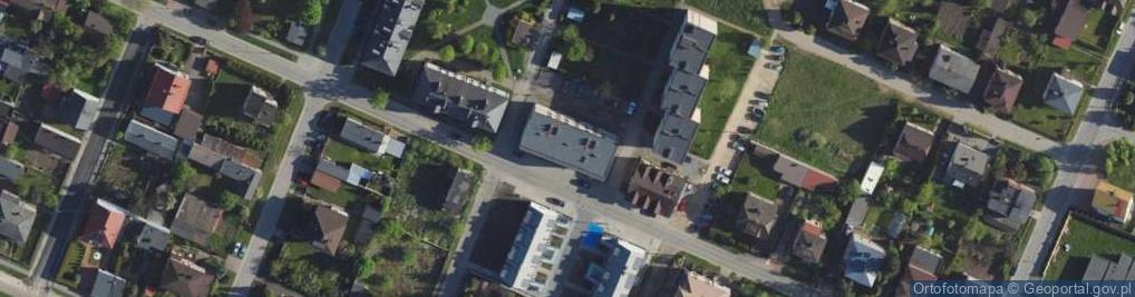 Zdjęcie satelitarne DHL POP ŻABKA