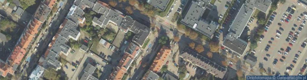 Zdjęcie satelitarne DHL POP ŻABKA