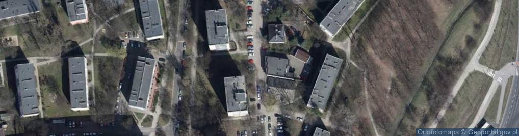 Zdjęcie satelitarne DHL POP ŻABKA