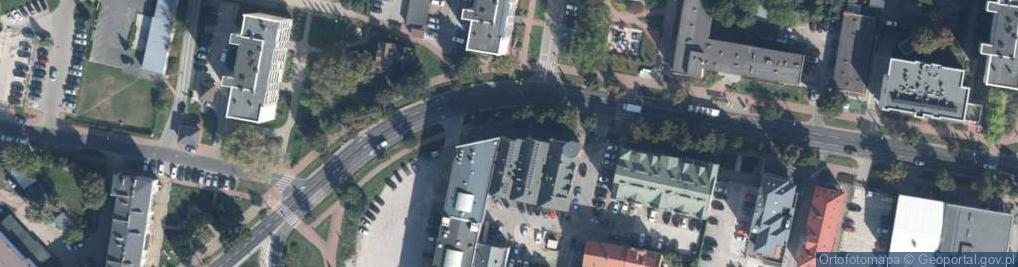 Zdjęcie satelitarne DHL POP ŻABKA