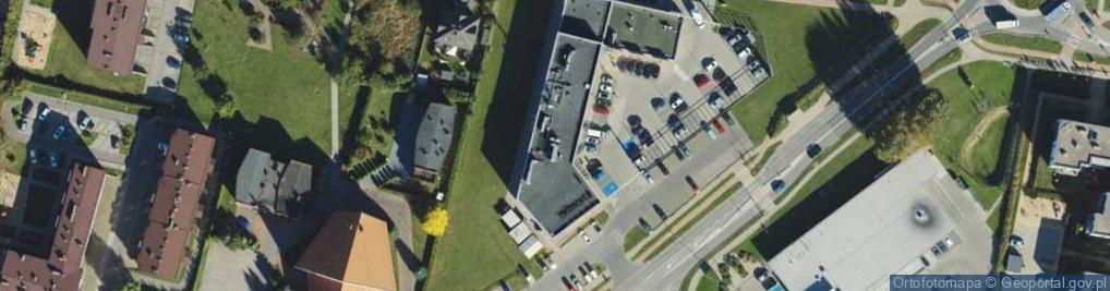 Zdjęcie satelitarne DHL POP ŻABKA