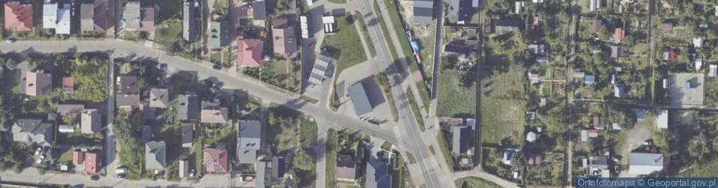 Zdjęcie satelitarne DHL POP ŻABKA