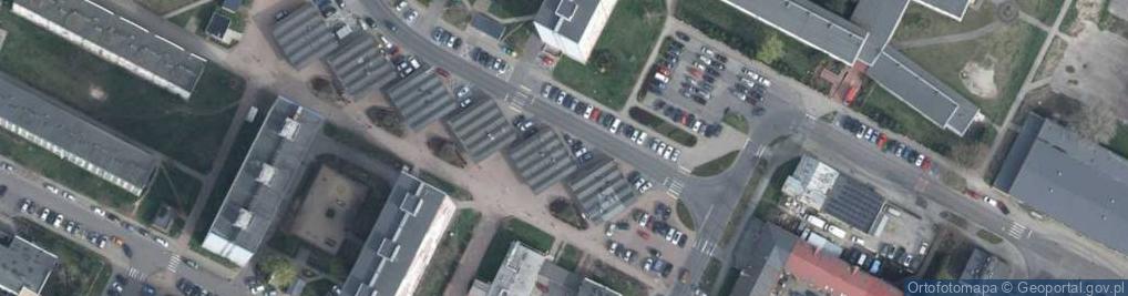 Zdjęcie satelitarne DHL POP ŻABKA