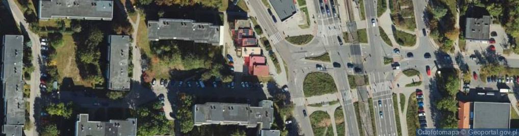 Zdjęcie satelitarne DHL POP ŻABKA