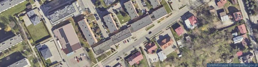 Zdjęcie satelitarne DHL POP ŻABKA