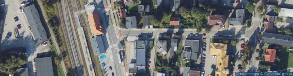 Zdjęcie satelitarne DHL POP ŻABKA
