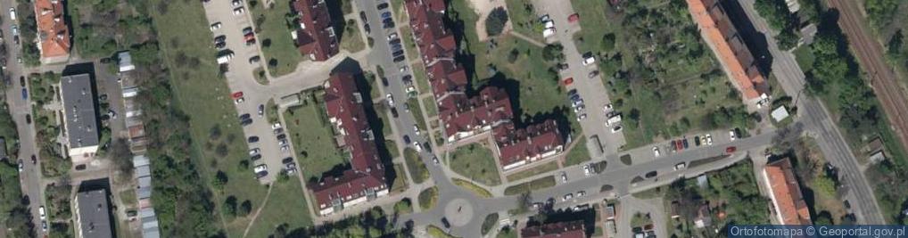 Zdjęcie satelitarne DHL POP ŻABKA