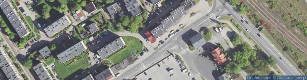 Zdjęcie satelitarne DHL POP ŻABKA