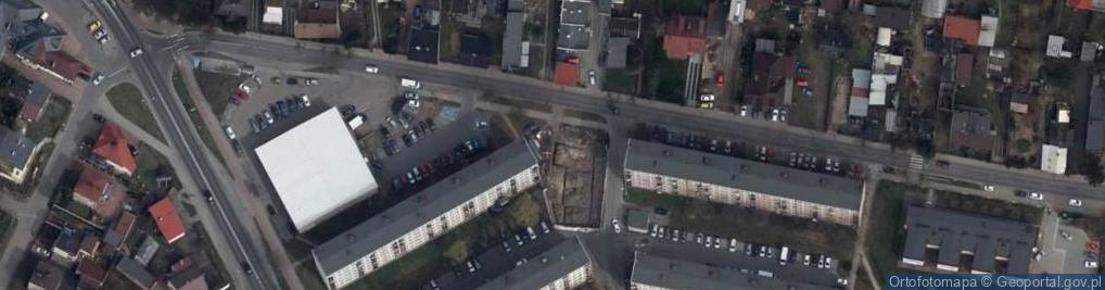 Zdjęcie satelitarne DHL POP ŻABKA