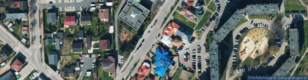 Zdjęcie satelitarne DHL POP ŻABKA