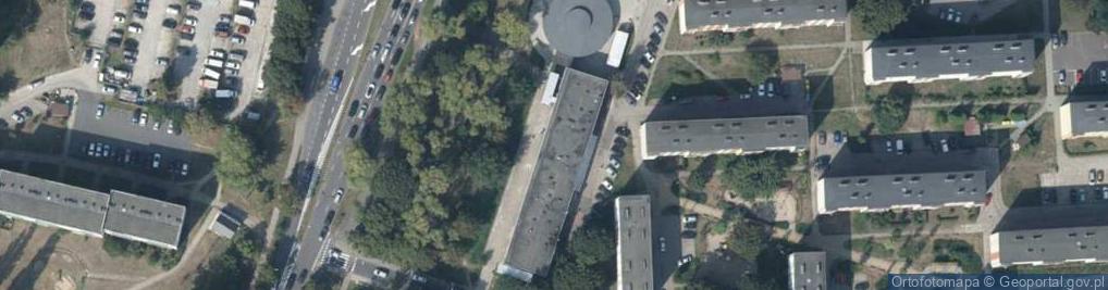 Zdjęcie satelitarne DHL POP ŻABKA