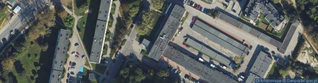 Zdjęcie satelitarne DHL POP ŻABKA
