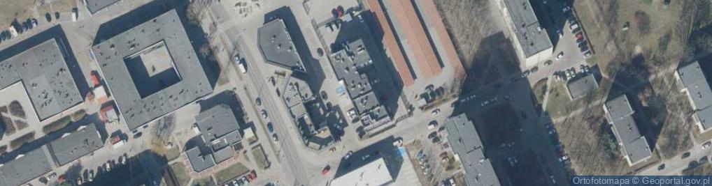 Zdjęcie satelitarne DHL POP ŻABKA