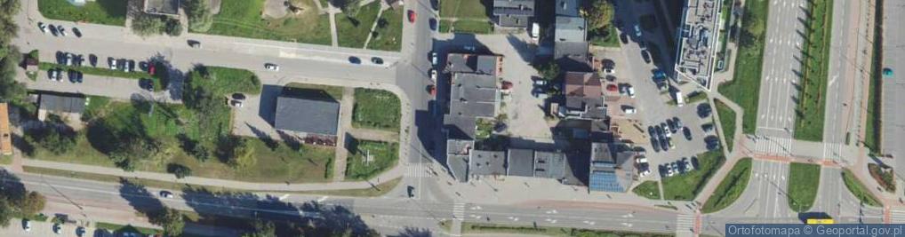 Zdjęcie satelitarne DHL POP ŻABKA