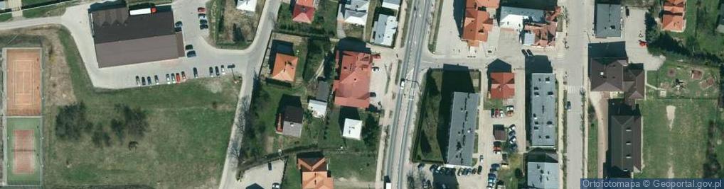 Zdjęcie satelitarne DHL POP ŻABKA