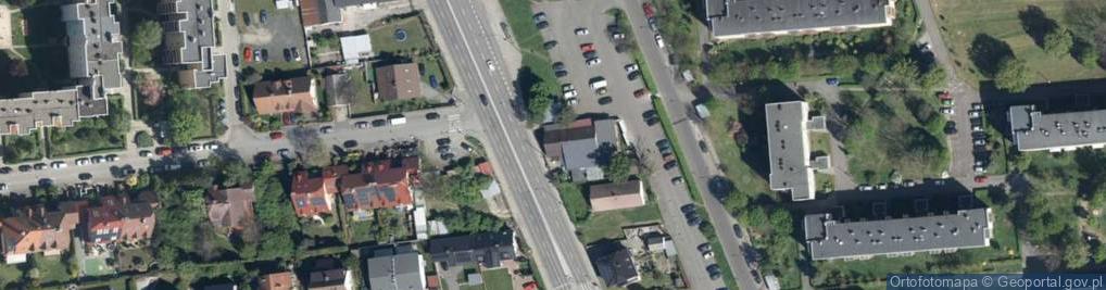 Zdjęcie satelitarne DHL POP ŻABKA