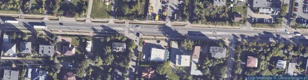 Zdjęcie satelitarne DHL POP ŻABKA