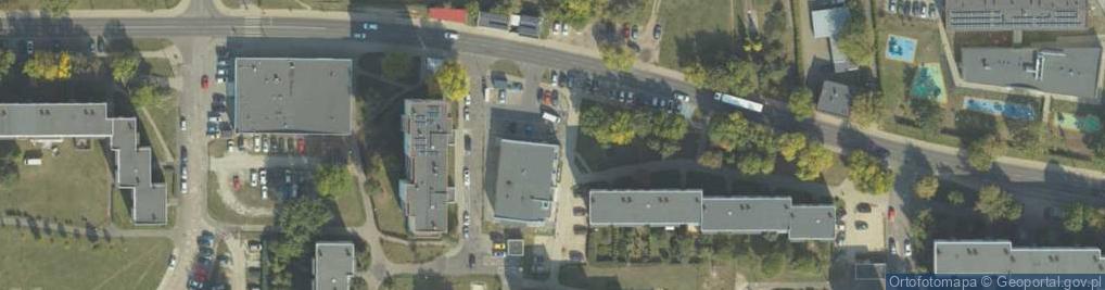 Zdjęcie satelitarne DHL POP ŻABKA