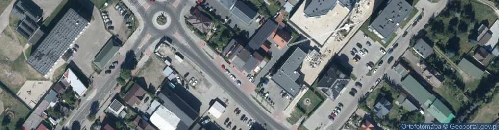 Zdjęcie satelitarne DHL POP ŻABKA