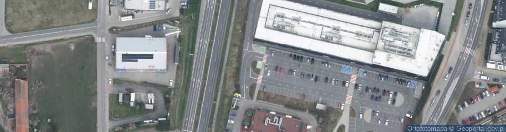 Zdjęcie satelitarne DHL POP ŻABKA