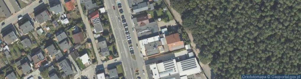 Zdjęcie satelitarne DHL POP ŻABKA