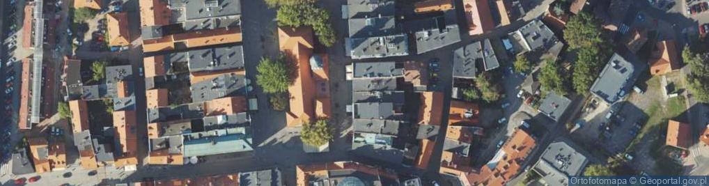 Zdjęcie satelitarne DHL POP ŻABKA