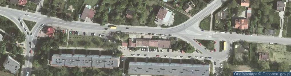 Zdjęcie satelitarne DHL POP ŻABKA