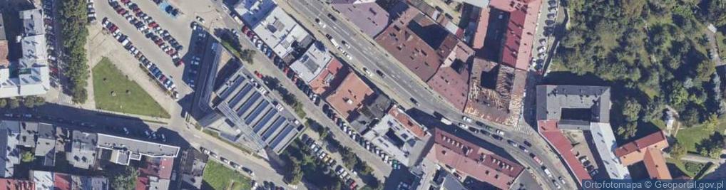 Zdjęcie satelitarne DHL POP ŻABKA