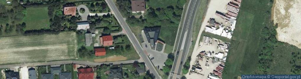 Zdjęcie satelitarne DHL POP ŻABKA