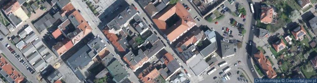 Zdjęcie satelitarne DHL POP ŻABKA