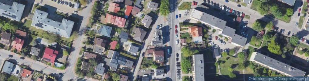 Zdjęcie satelitarne DHL POP ŻABKA